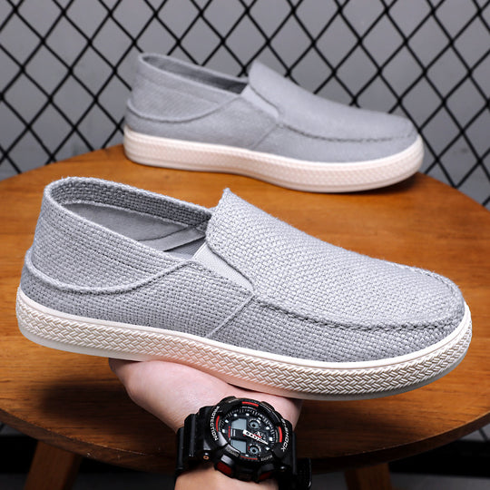 Damen Komfortable und atmungsaktive Slip-On Sneakers mit elastischem Obermaterial EB