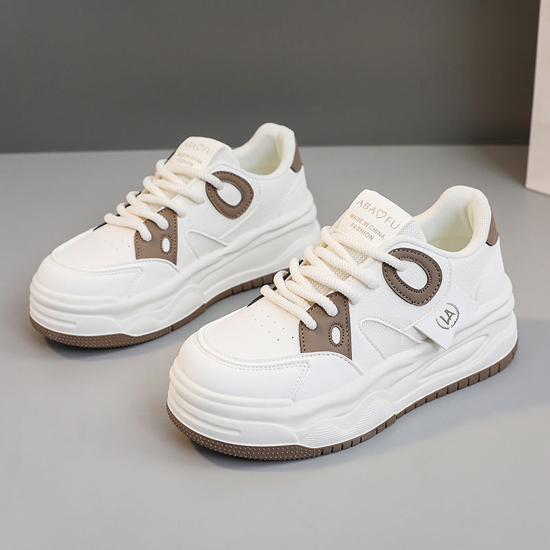 Damen Sportliche Chunky Sneakers mit ergonomischer Dämpfung und atmungsaktiver Obermaterialstruktur EB