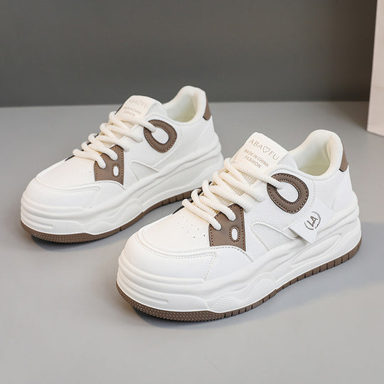 Damen Sportliche Chunky Sneakers mit ergonomischer Dämpfung und atmungsaktiver Obermaterialstruktur EB