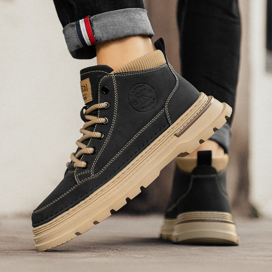 Damen Trendige High-Top Sneakers mit ergonomischer Dämpfung und strapazierfähigem Obermaterial EB
