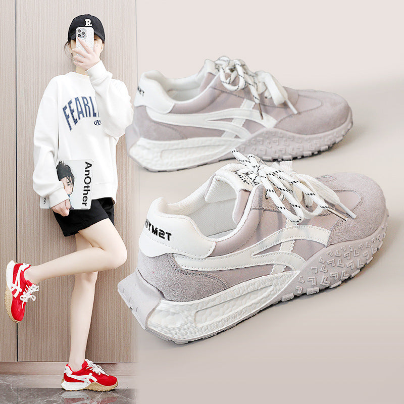 Damen Sportliche Sneakers mit modernem Design und dämpfendem Sohlenprofil EB