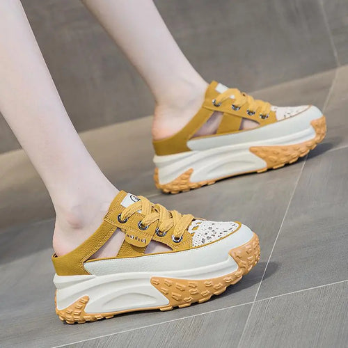 Damen Sportliche Halbschuhe mit rutschfester Sohle von EB