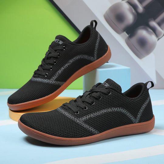 Damen Bequeme und atmungsaktive Sneakers mit rutschfester Sohle EB