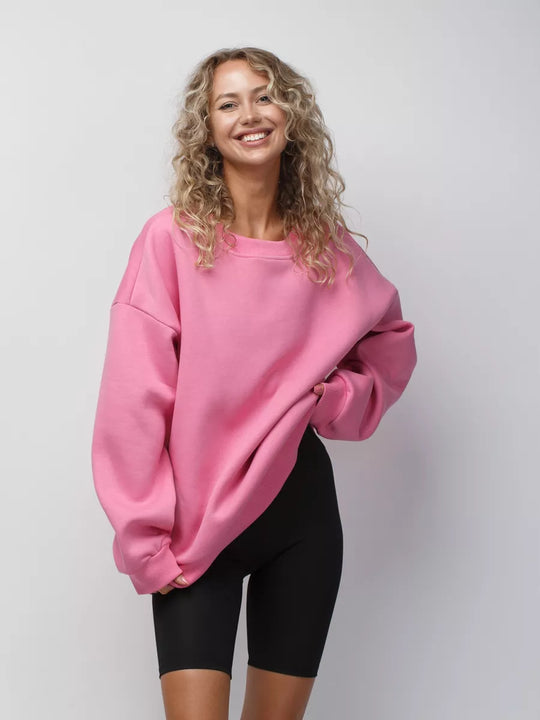 Damen oversized Komfort-Sweatshirt EB