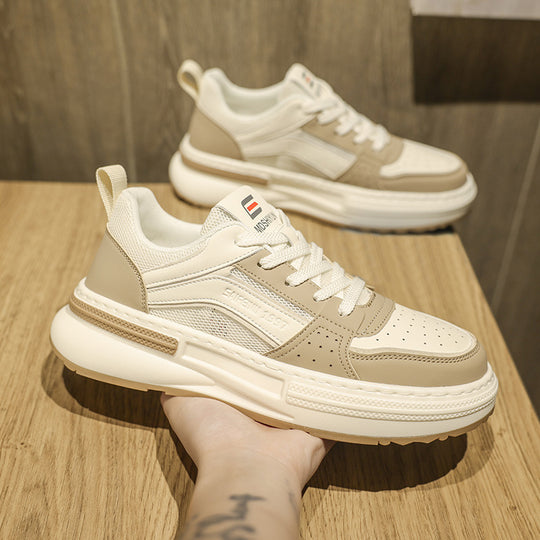 Damen Sportliche Lifestyle Sneakers mit stoßdämpfendem Sohlenprofil und atmungsaktivem Obermaterial EB