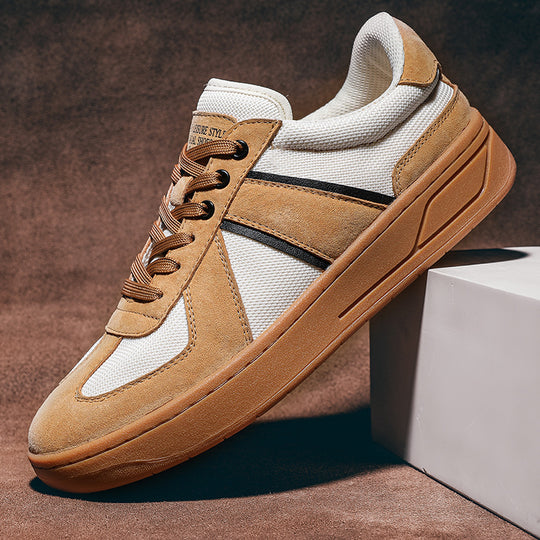 Herren sportliche Freizeit-Sneaker mit atmungsaktivem Obermaterial und dämpfender Sohle EB