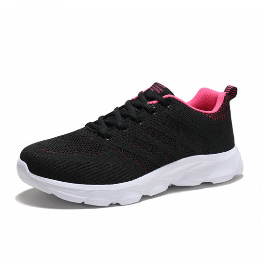 Unisex nan leichte atmungsaktive Strick-Sneaker mit dämpfender Zwischensohle EB
