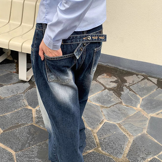Herren lässige Jeanshose EB