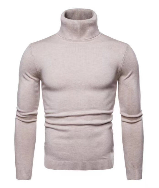 Herren Rollkragenpullover aus hochwertiger Baumwolle EB