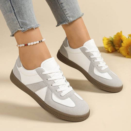 Damen Freizeitsneaker mit sportlichem Design und rutschfester Sohle EB
