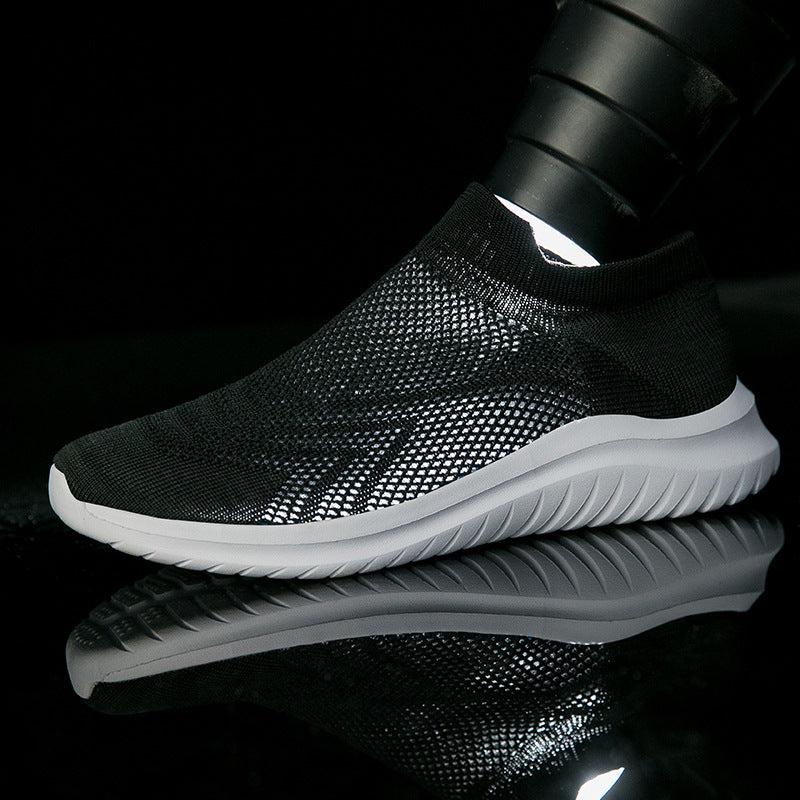 Damen Sportliche Stricksneaker mit sockenähnlicher Passform EB