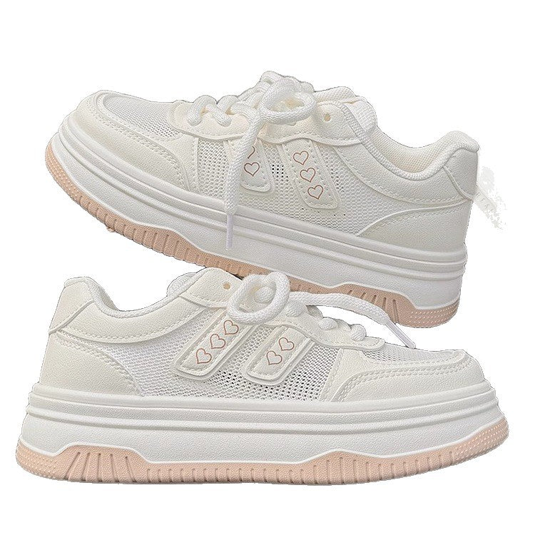 Damen Atmungsaktive Freizeitsneaker mit gepolsterter Sohle und rutschfester Laufsohle EB