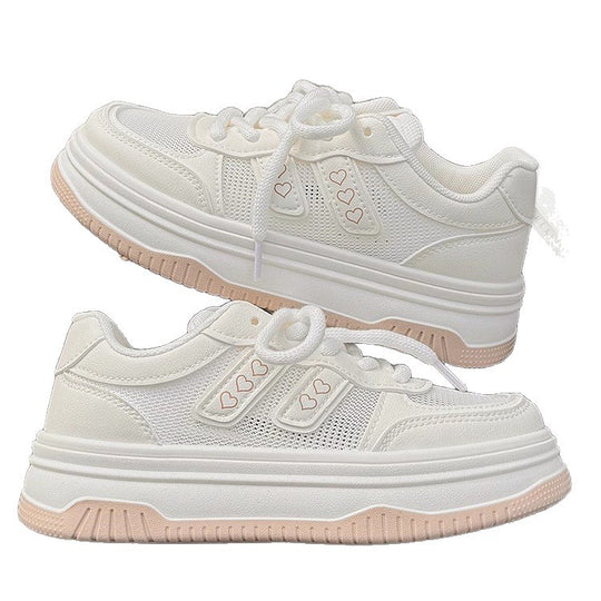 Damen Atmungsaktive Freizeitsneaker mit gepolsterter Sohle und rutschfester Laufsohle EB