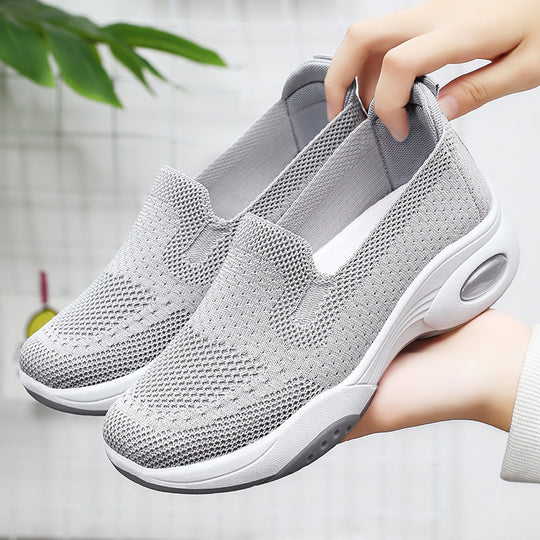 Damen Bequeme und flexible Sneakers mit atmungsaktivem Obermaterial EB