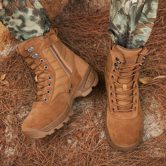 Herren Einsatzstiefel mit rutschfester Sohle und atmungsaktivem Design EB