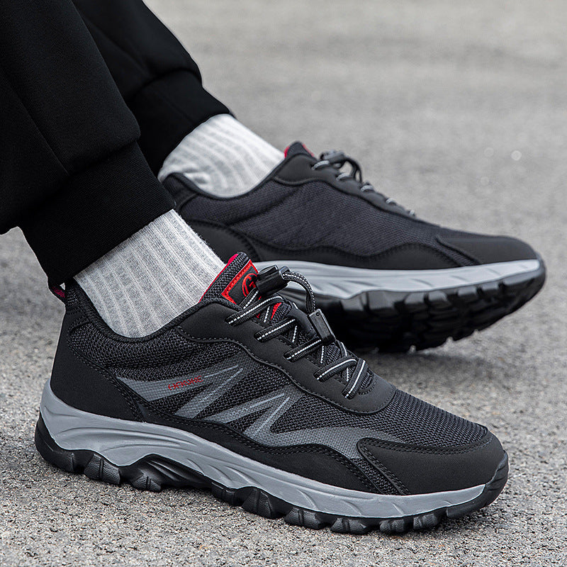 Damen Lauf- und Fitness-Sneaker mit atmungsaktiver Mesh-Oberfläche und innovativem Schnellschnürsystem EB