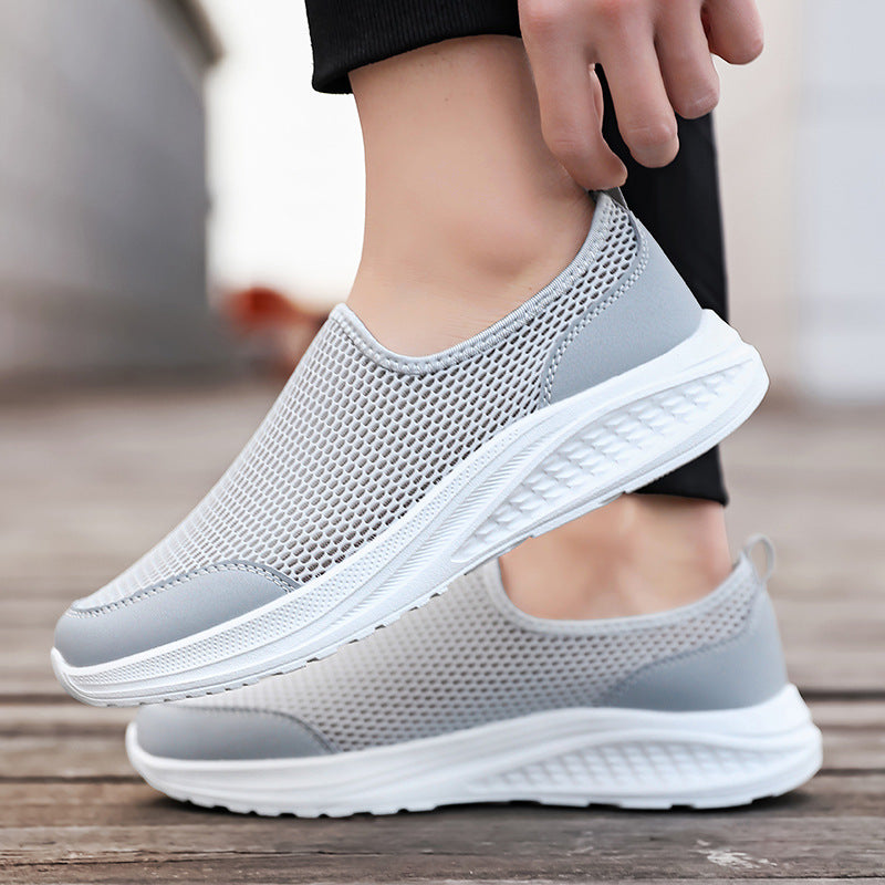 Damen Atmungsaktive Mesh-Sneakers mit rutschfester Sohle EB