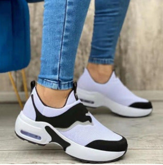Damen Sportliche Sneakers im modernen Mesh-Design mit Luftpolster EB