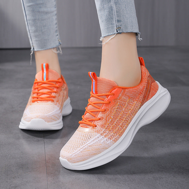 Damen Sportliche Laufschuhe mit atmungsaktiver Mesh-Konstruktion und bequemer Dämpfung EB