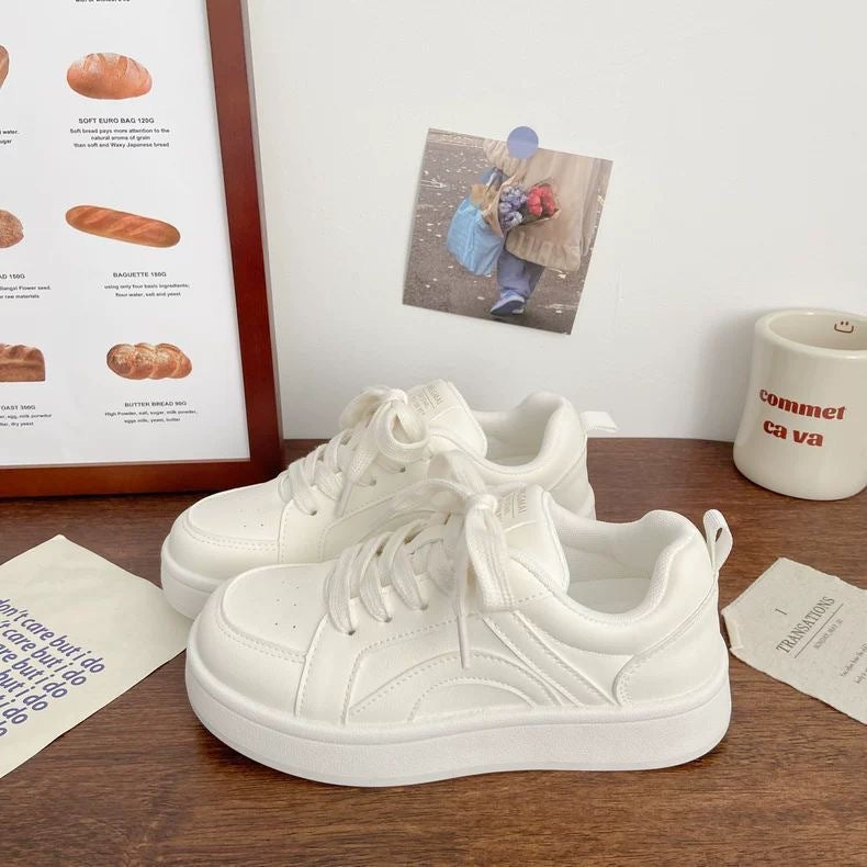 Damen modische Sneaker mit komfortabler Profilsohle EB