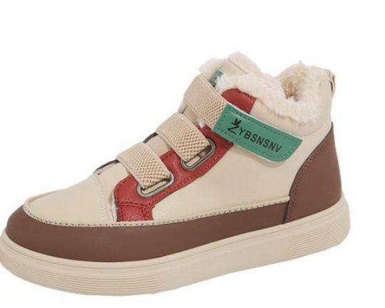 Damen Winterliche Sneaker mit weichem Fleece-Futter und rutschfester Sohle EB