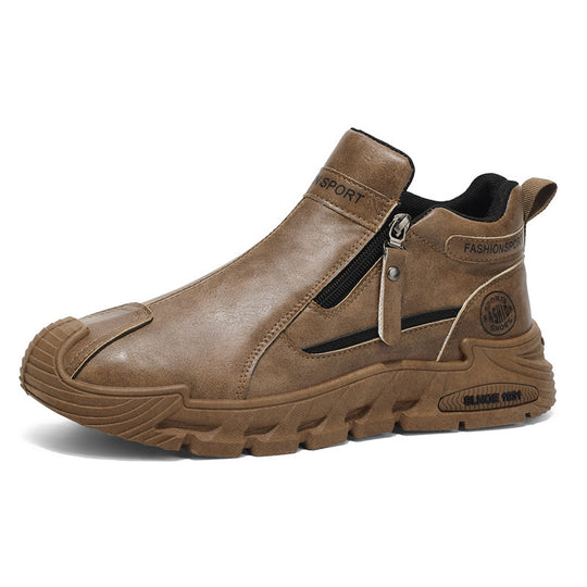 Damen Sportliche Sneaker mit praktischer Reißverschlussöffnung und stoßdämpfender Sohle EB