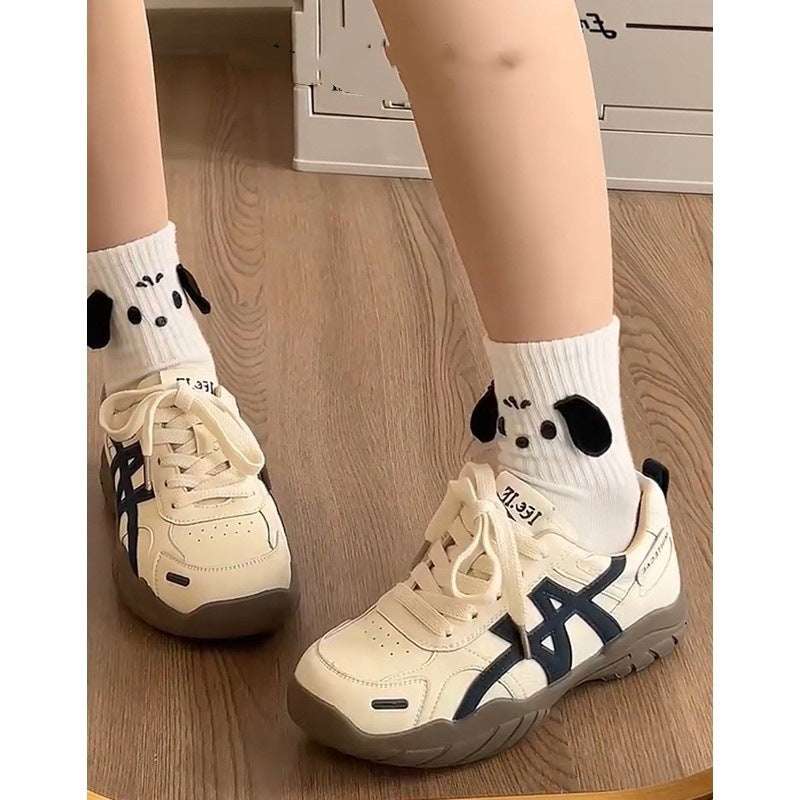 Damen Sportliche Sneakers mit rutschfester Sohle und atmungsaktivem Obermaterial EB