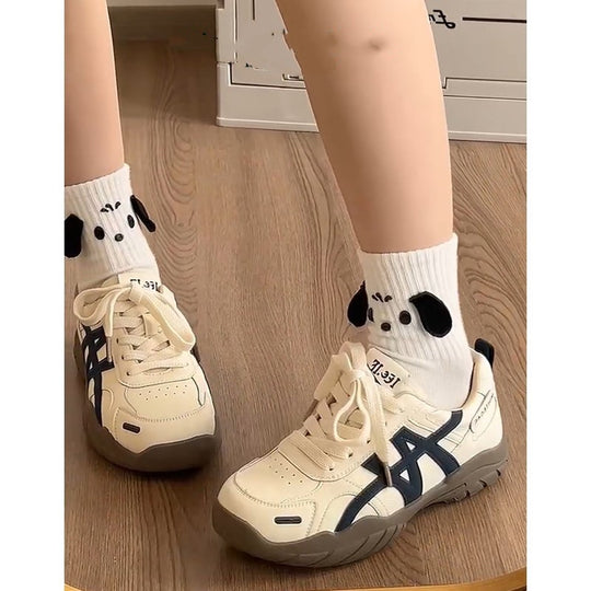 Damen Sportliche Sneakers mit rutschfester Sohle und atmungsaktivem Obermaterial EB