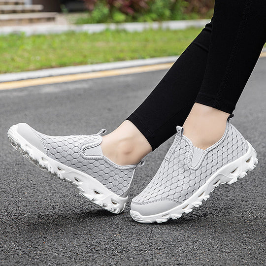Damen Leichte und atmungsaktive Laufschuhe mit flexibler Sohle EB