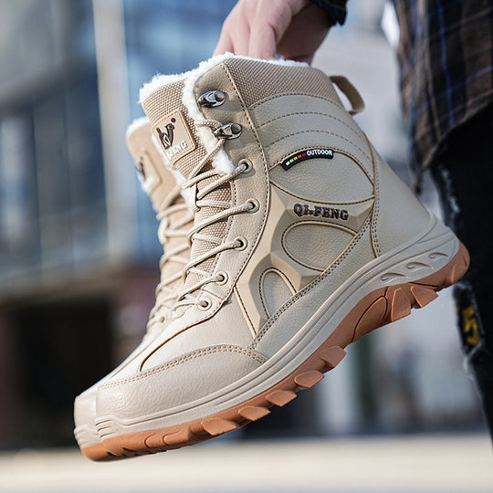 Damen isolierte Winterstiefel mit rutschfester Sohle und warmem Innenfutter EB