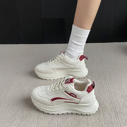 Damen Sportliche Chunky Sneakers mit ultraweicher Dämpfung und ergonomischem Design EB