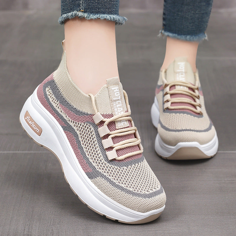 Damen Sportliche Slip-On Sneakers mit ergonomischer Dämpfungstechnologie EB
