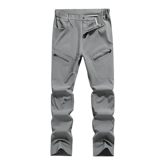 Herren nan ergonomische Stretch-Trekkinghose mit verdeckten Reißverschlusstaschen und vorgeformten Knien EB
