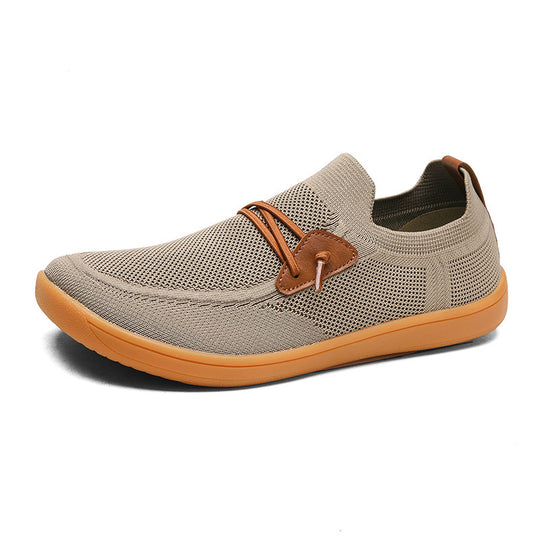 Damen Atmungsaktive Slip-On Freizeitschuhe mit flexibler Sohle EB