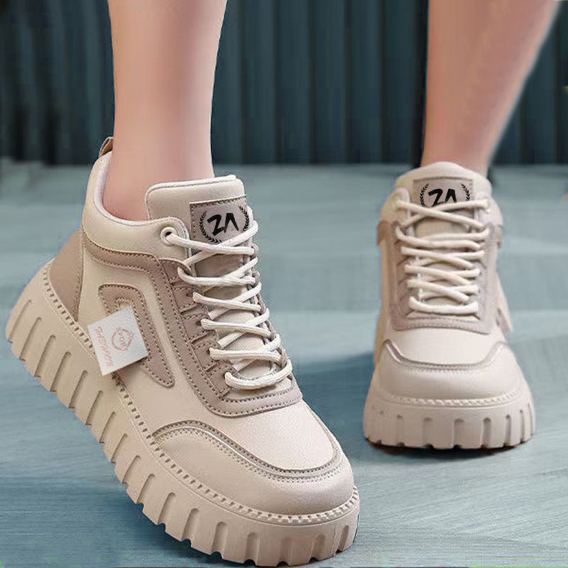 Damen Sportliche Chunky Sneakers mit verstärkter Sohle und atmungsaktivem Obermaterial EB