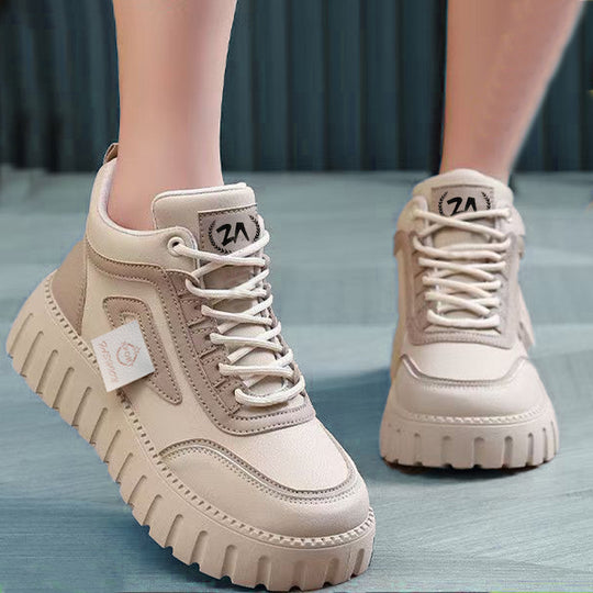 Damen Sportliche Chunky Sneakers mit verstärkter Sohle und atmungsaktivem Obermaterial EB