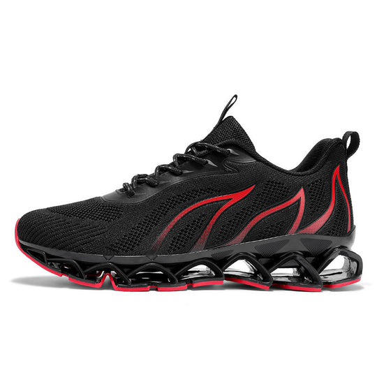 Damen Sportliche Netzwerk-Sneaker mit stoßdämpfender Sohle EB