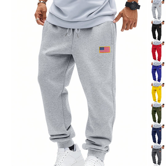 Herren lässige Sweatpants mit praktischen Taschen und elastischem Bund EB