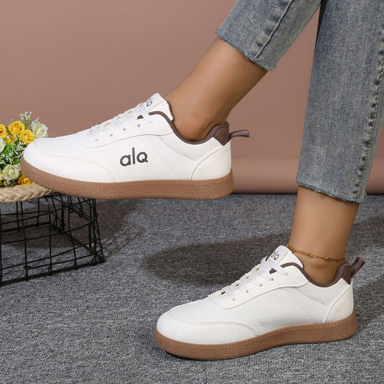 Damen Komfortable Freizeitsneaker mit atmungsaktiver Oberfläche und rutschfester Sohle EB