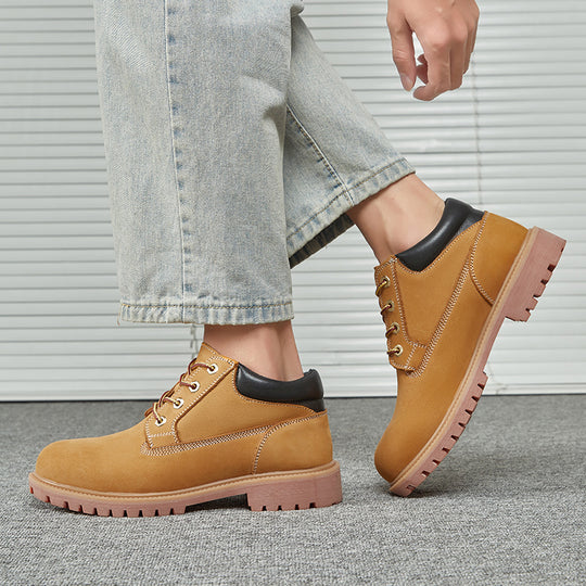Herren Robuste Arbeitsstiefel mit rutschfester Sohle EB