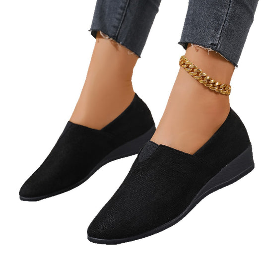 Damen Bequeme und elegante Slipper aus atmungsaktivem Material EB