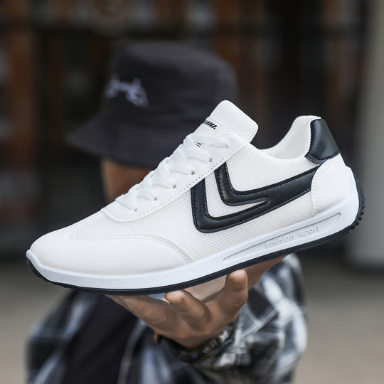 Damen Sportliche Sneakers mit atmungsaktivem Obermaterial und flexiblem Design EB