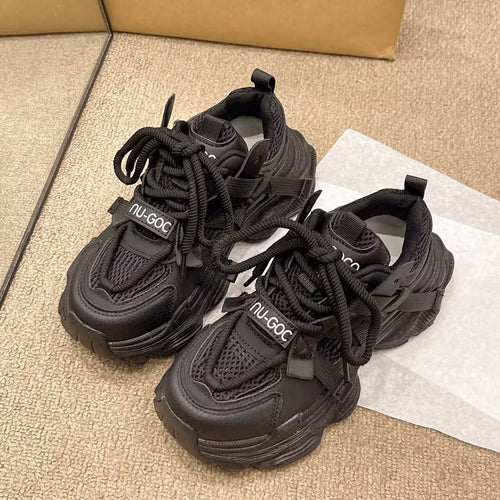 Damen Sportliche Chunky Sneakers mit verbesserten Dämpfungseigenschaften EB
