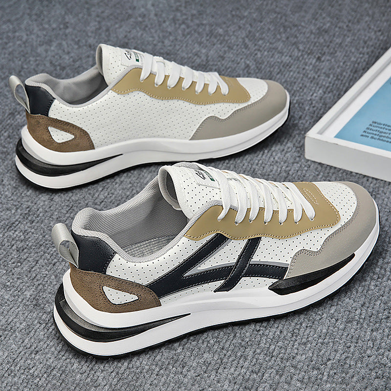 Damen Sportliche Sneakers mit atmungsaktiver Mesh-Oberfläche und gepolsterter Sohle EB