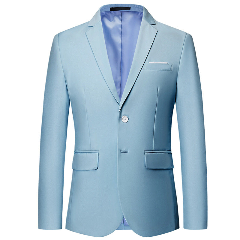 Herren nan tailliertes Sakko mit schmaler Silhouette, Stretchanteil und Pattentaschen EB
