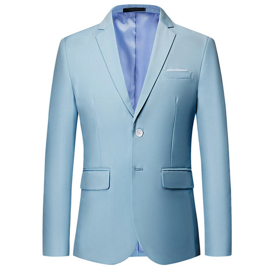 Herren nan tailliertes Sakko mit schmaler Silhouette, Stretchanteil und Pattentaschen EB