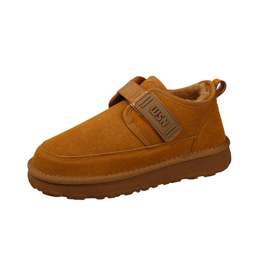 Damen Bequeme Slipper mit komfortablem Klettverschluss und weicher Innensohle EB