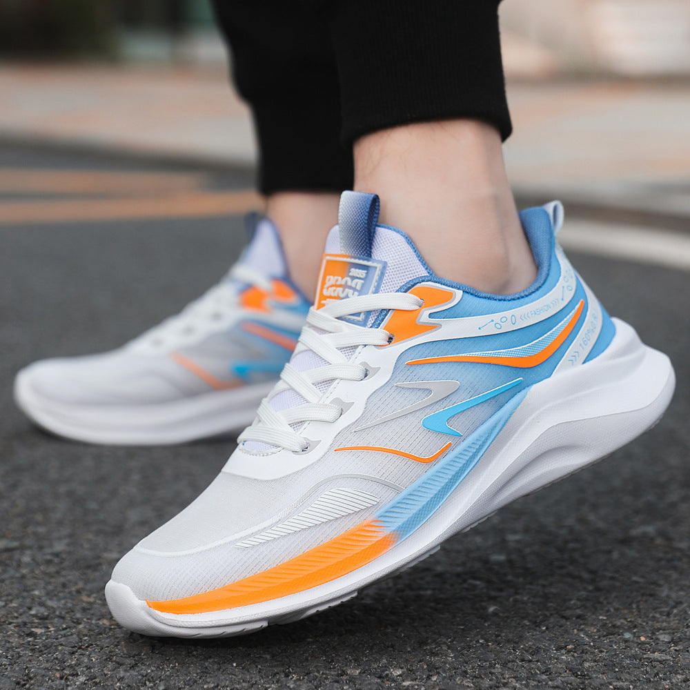 Damen Leichte und atmungsaktive Fitness-Sneaker mit flexiblem Dämpfungssystem EB