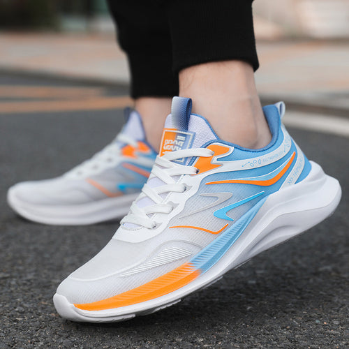 Damen Leichte und atmungsaktive Fitness-Sneaker mit flexiblem Dämpfungssystem EB
