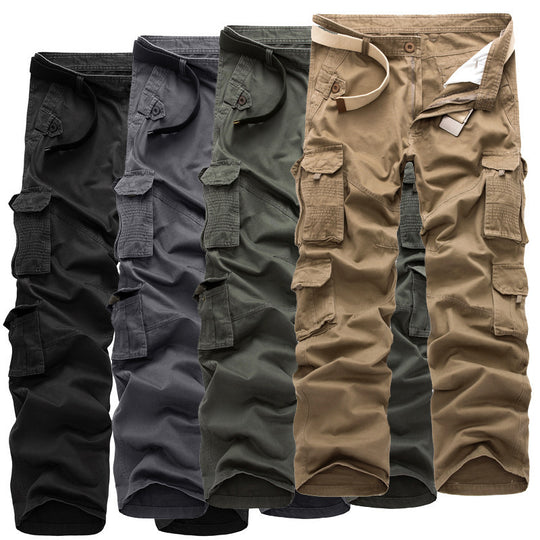 Herren Cargo-Hose mit multifunktionalen Taschen und robustem Design EB